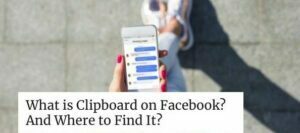 Facebook Clipboard