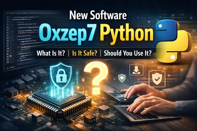 New Software Oxzep7 Python